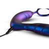 HUEMAN Cockring + Plug vibrant Black Hole Hueman 11 x 3.3cm